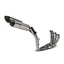 Show details for YZF-R1 Full System Racing with Titanium Muffler Picture of YZF-R1 Full System Racing with Titanium Muffler