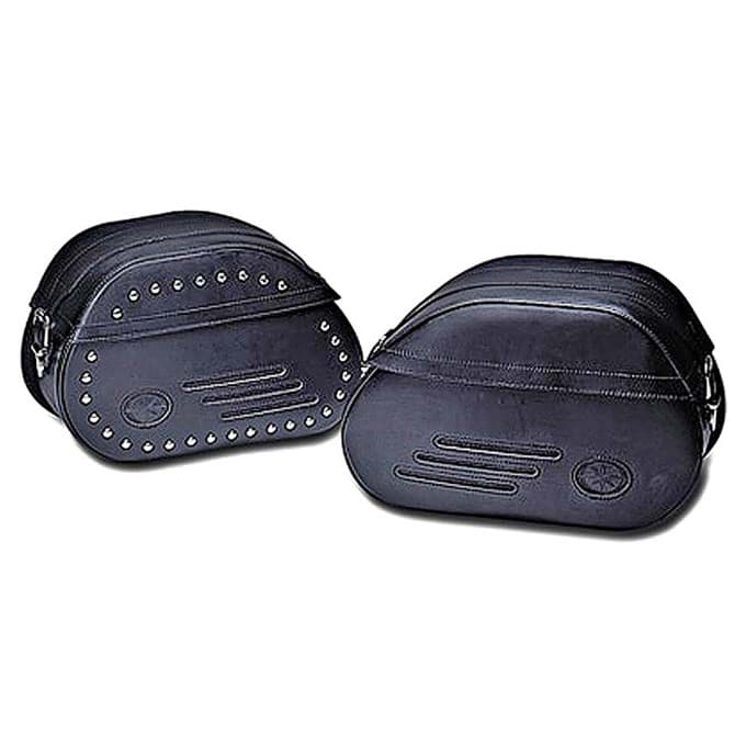 Picture of Yamaha Leather Canyon Saddle Bags