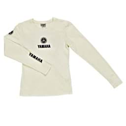 Bild von Yamaha Classic T-shirt Long Sleeve - Broken White